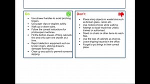 Office Safety Tool Box Talk: Interactive Word Template - Etsy