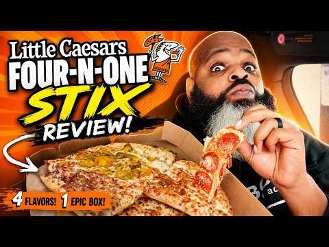 Little Caesars Four N One Stix Review!