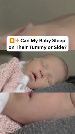 16K views · 60 reactions | ✨ Can My Baby Sleep on Their Tummy or...