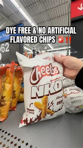 No red 40 Dye Free Hot Cheetos/Chips at Walmart ❤️ #walmartfinds #foodie #shopwithme #walmart #viral