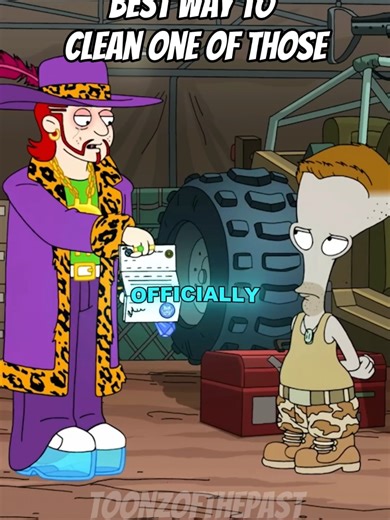 Best Way to Clean One Of Those #americandad #roger #shorts