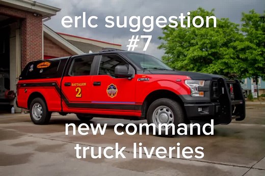 ERLC suggestion #7:more command truck liveries
