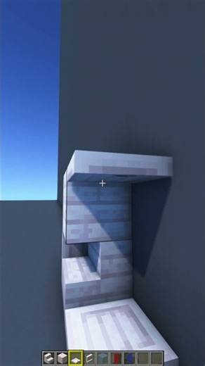 Quick & Easy Minecraft Decoration Idea | Survival Build Tips #shorts