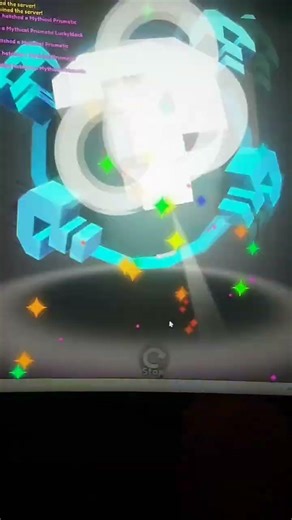 I hatched a secret pet in tap simulator