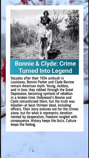 Bonnie & Clyde Crime Turned Into Legend