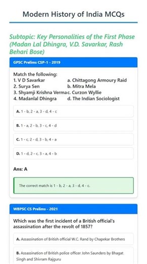 Key Personalities of the First Phase Madan Lal Dhingra, V.D. Savarkar, Rash Behari Bose