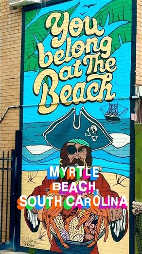 Exploring Myrtle Beach, South Carolina | Boardwalk, Beaches & Coastal Views #fyp #shorts #travel