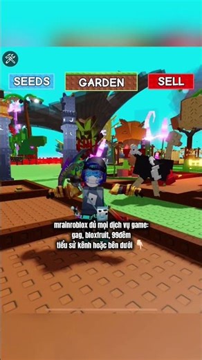 Grow a mini garden update before the big event, steal a brainrot to show off | MRAIN #roblox #mrain