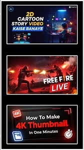 How to Make a 4K Thumbnail in One Minute | Fast & Easy Tutorial 🔥 #shorts