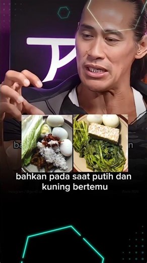 Protein telur putih dan kuning lebih optimal #workout #telur #food #gizi #aderai #azkacorbuzier