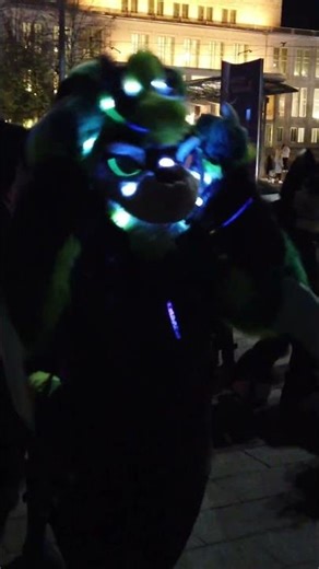 So spät durch Nacht | Vor-Halloween Nacht-Suitwalk Leipzig | 26. Oktober 2024 | #Furry | Tankii