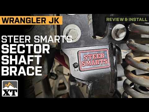 Jeep Wrangler JK Steer Smarts Yeti XD Sector Shaft Brace Review & Install