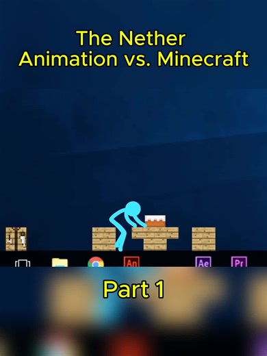 The Nether - Animation vs. Minecraft - Part 1 #alanbecker #nether #anmation #minecraft