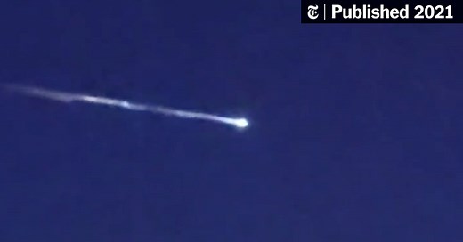 Dying Satellite, Not U.F.O. or Meteor, Likely Caused Midwest Fireball