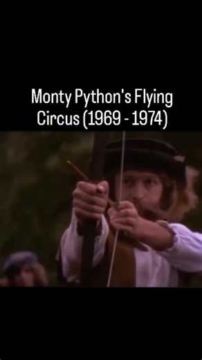 Ernesto Ocky on Instagram: "Monty Python's Flying Circus (en español: El circo volador de los Monty Python) es una serie de televisión británica creada y protagonizada por el grupo de humoristas Monty Python y consta de 4 temporadas, con un total de 45 capítulos. Esta se basaba en sketches breves que en muchas ocasiones incluían una importante carga de crítica social, y la mayoría de las obras rozaban el absurdo total. Fue emitida entre 1969 y 1974, habiendo sido reemitida en multitud de ocasion