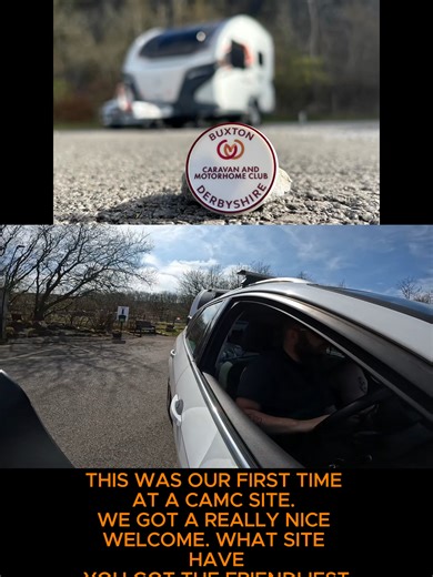 Camping at Caravan and Motorhome Club Site Experience