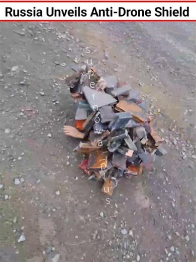 Russia Unveils Anti-Drone Shield #shorts
