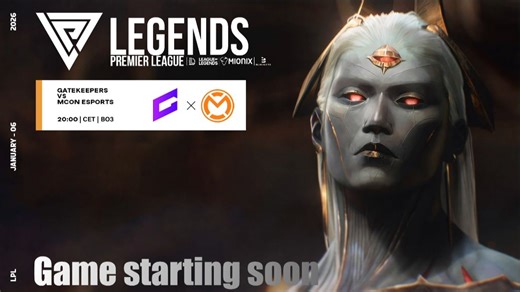 Legends Premier League 欧洲传奇超级联赛第三季 瑞士轮第五轮2-2组 GTK VS MCON