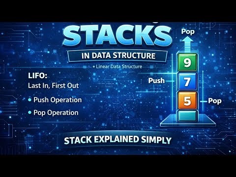 Stack In Data Structure l Data Structure Stack
