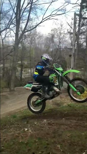 KDX 220 Hill Climb!