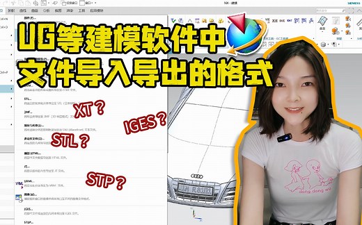 这些UG中常用的文件格式你都了解吗？