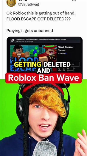 Roblox games are getting banned 😭💔 | Roblox
