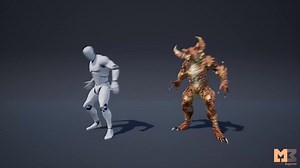 【Unity UE4动画】41 Animations For Monsters