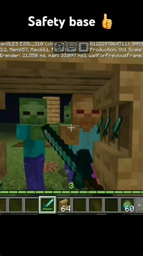 safety base minecraft shorts