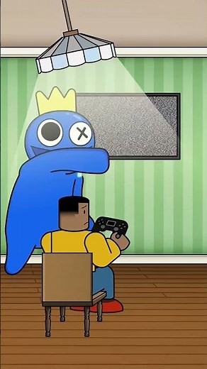 😨 BLUE Hulks Out! 💙 (Cartoon Animation)