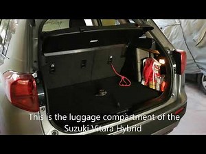 Suzuki Vitara Hybrid 2020-2021: Trunk Space / Χώρος Πορτμπαγκάζ & Διαστάσεις