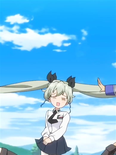ITS NOT A WIG #anime #garupan #gup #girlsundpanzer #girlsundpanzerusa