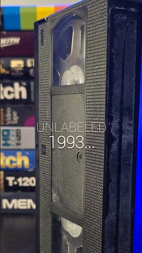 What Was On This 1993 VHS?