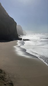 Some beach ASMR in case you’re missing the sound of the waves today ☺️ 📍 San Gregorio State Beach. | Discover California