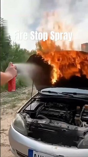 Fire Stop Spray | Mini portable fire extinguisher🧯✅#firesafety #fireextinguishers #firefighter#fire