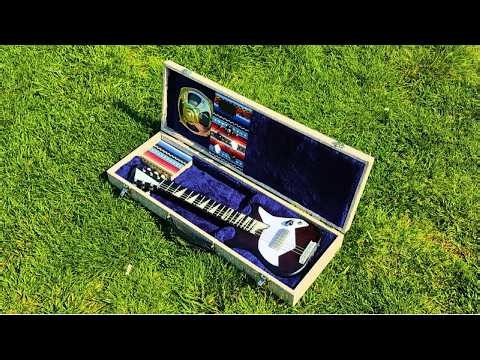 I built a guitar case with a built in amp for my lap steel and it's AWESOME! full demo!