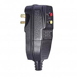 Replacement GFCI Plug for Pressure Washer Pool Pump 15Amp 3 Prong Circuit Breaker Outdoor Waterproof Auto-Reset 120V