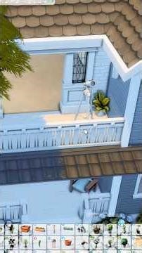 Starter Home for a Small Family build! 💙 #sims4 #thesims4 #sims4build #sims #sims4house #thesims