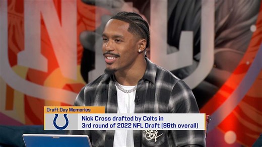 Nick Cross discusses his draft day memories 'GMFB'