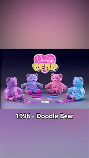 The VHS Files on Instagram: "1996 - Doodle Bear Commercial - theVHSfiles Digitized from VHS, this 1996 Doodle Bear commercial showcases the popular plush toy that let kids draw and doodle directly on its surface, then wash it clean to start all over again. The ad highlights creativity, hands-on fun, and the playful gimmick that made Doodle Bear a standout toy of the mid-’90s, reflecting the era’s focus on interactive and imaginative play. #retrocommercials #theVHSfiles #VHS #DoodleBear #90sComme