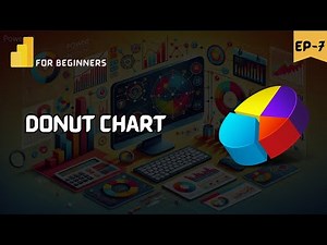 Donut chart 🍩 || Power BI for Beginners || Project Maker