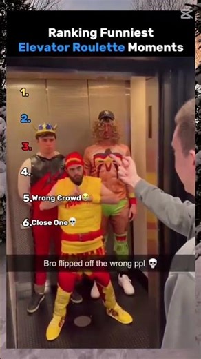 Elevator Roulette Gone Wrong! | Top 6 Funniest Moments 2026