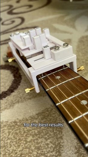 This is how you set up your guitar chord presser!!