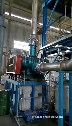 Inside a Working Roots Blower: High Pressure Air System in Action!See the precision engineering