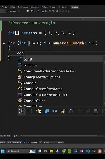Looping through an array with For #csharp #microsoft #net