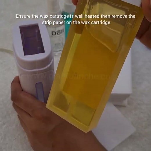 Hair Removal using Waxing Kit1 Roller Heater
