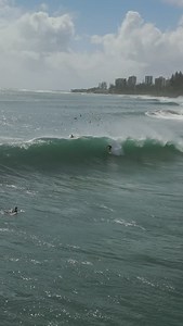 Let’s call it a swell event @laurietowner #Alfred #CycloneSwell #Kirra | Surfing Australia
