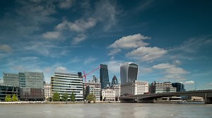 Premium stock video - London thames view 4k 00