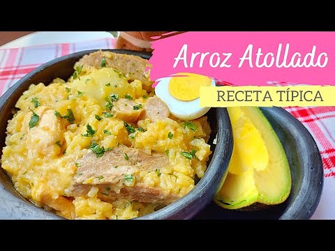 ARROZ ATOLLADO Receta típica Colombiana 🍲🤤