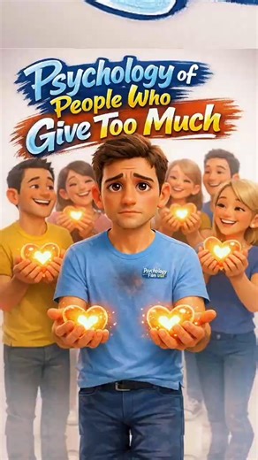 😔Psychology of People Who Give Too Much #Short #Shorts #usa #YouTube #Trending ‪@MrBeast‬ #Psychology