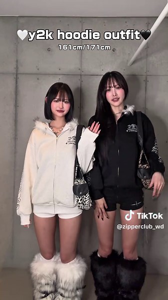 かわいいファーパーカーで秋のコーデを楽しもう